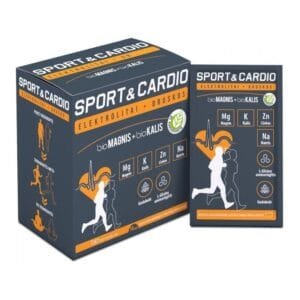 biofarmacija SPORT&CARDIO Elektrolitai + druskos 14 pakelių