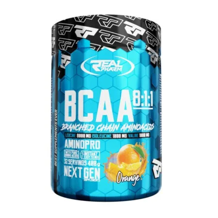 Real Pharm BCAA 8:1:1 400g/33 porcijos
