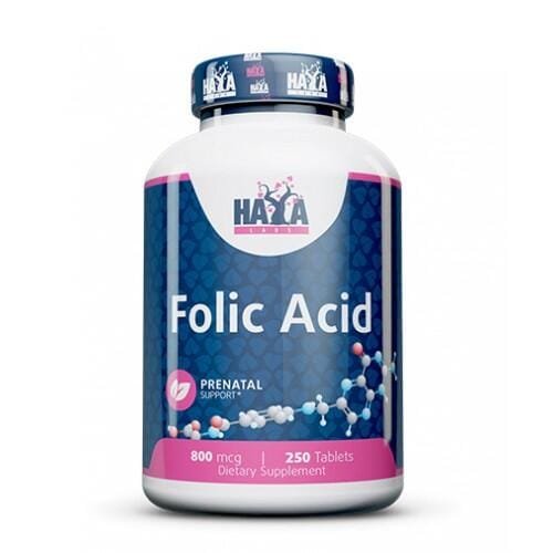 Haya Labs Folio rūgštis 250tab.
