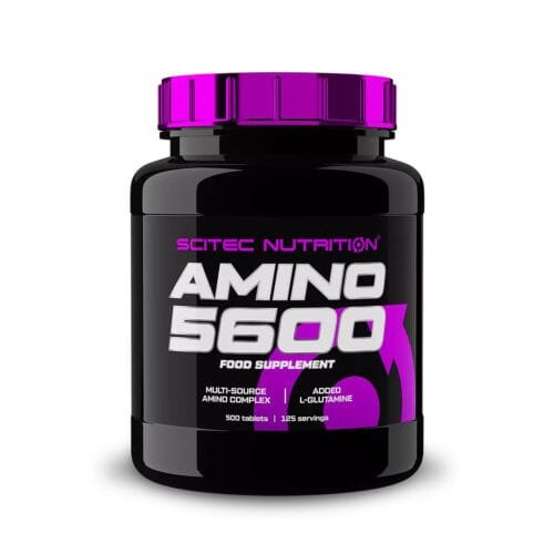 Scitec Amino 5600 Atsistatymui po treniruočių 500tab.