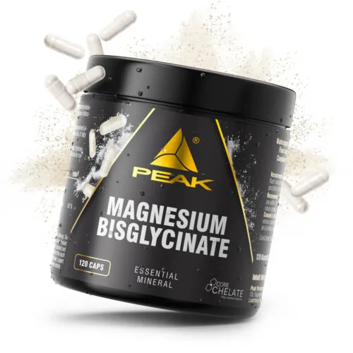 Peak Magnesium Bisglycinate magnio bisglicinatas (120kaps./60 porcijų)