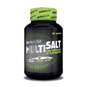 Biotech USA Multi Salt Druskos  su elektrolitais 60kaps.