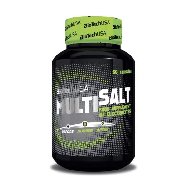 Biotech USA Multi Salt Druskos  su elektrolitais 60kaps.