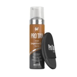 Pro Tan Instant Competition Color grimas varžyboms + Pro Tan Show Shine Ultra-Light Posing Oil