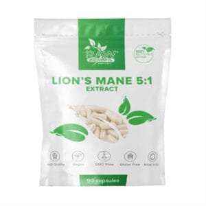 Lion's mane 5:1 ekstraktas, 500mg 90kaps.