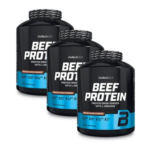 Biotech Beef Protein Baltymas be laktozės 1816g.