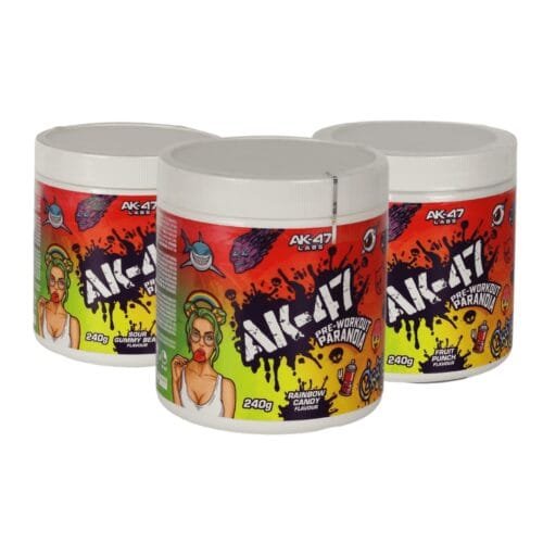 AK-47 Pre-workout Paranoia 240g.