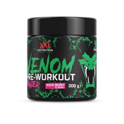 XXL Nutrition VENOM PRIEŠTRENIRUOTINIS PAPILDAS 300g.