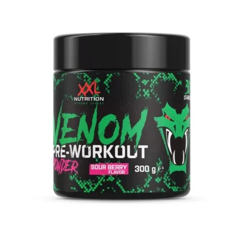 XXL Nutrition VENOM PRIEŠTRENIRUOTINIS PAPILDAS 300g.