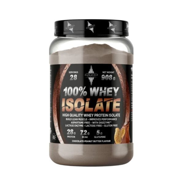 Azgard 100% CFM Whey Isolate. Proteinas be laktozės, izoliatas (908 g/ 28 porcijos)
