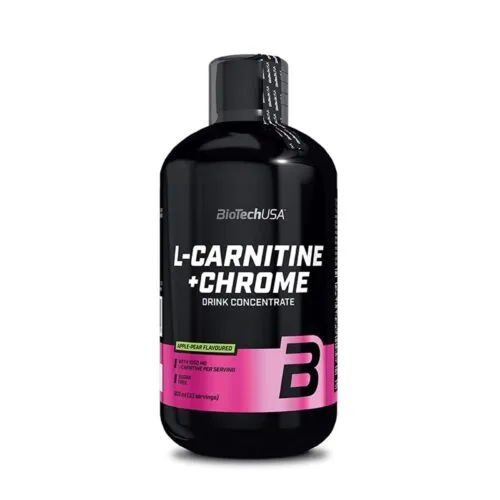 BioTech L-Carnitine + Chrome  Skystas karnitinas 500ml.