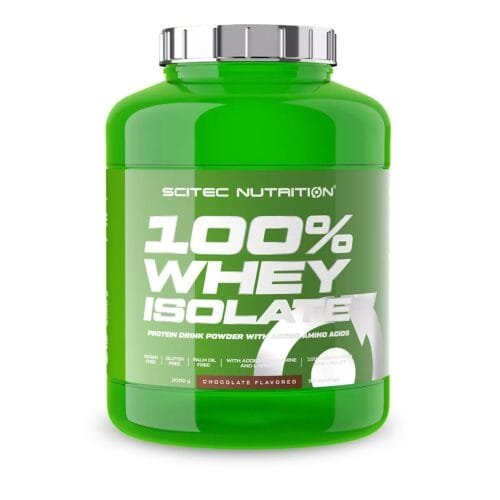 Scitec 100 % Whey Isolate (Baltymo izoliatas) 2000g.