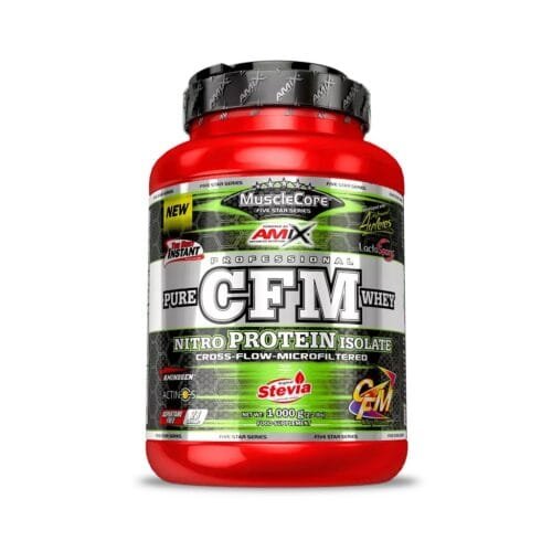 AMIX MuscleCore CFM Nitro Proteino izoliatas 1000g.