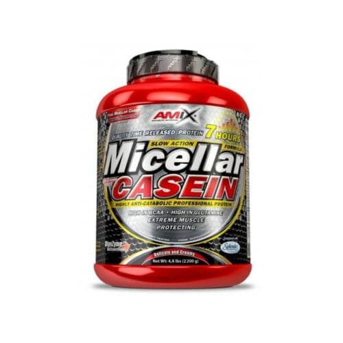 AMIX Micellar CASEIN Pieno baltymų koncentratas 2200g.
