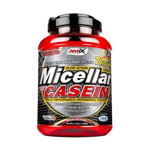 AMIX Micellar CASEIN Pieno baltymų koncentratas 1000g.