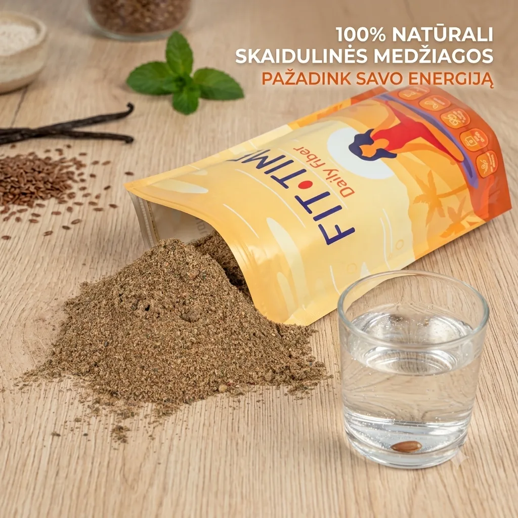 Skaidulos FIT TIME Daily Fiber 500g - Image 2