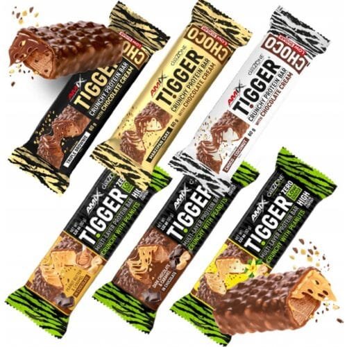 Amix TIGGER Zero bar baltyminis batonėlis 60 g.