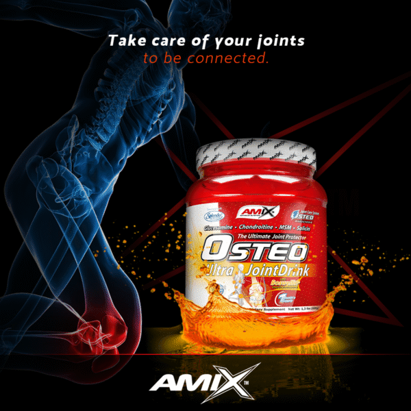 AMIX OSTEO Ultra Joint Drink Maisto papildas sąnariams miltelių pavidalu (600 g/ 30 porcijų) - Image 3