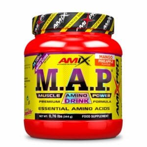 Amix M.A.P. Muscle Amino Power Drink Esminės amino rūgštys - EAA (344 g/ 20 porcijų)