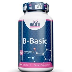 Haya Labs B-Basic (B vitaminų kompleksas) 100 tabl.