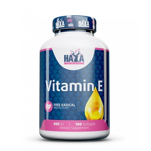 Haya Labs Vitaminas E 100kaps.