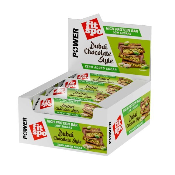 FitSpo Power Protein Bar (Dubai Chocolate)
