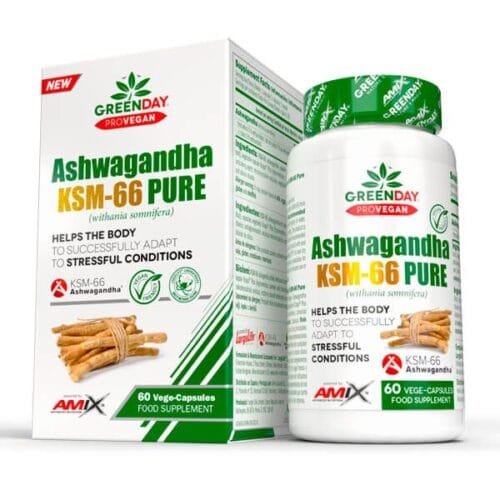 Amix GreenDay ProVegan Ashwagandha KSM-66 Pure 60 kaps.