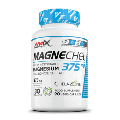 Amix Performance MagneChel - Magnio bisglicinatas 375 mg. 90 kaps