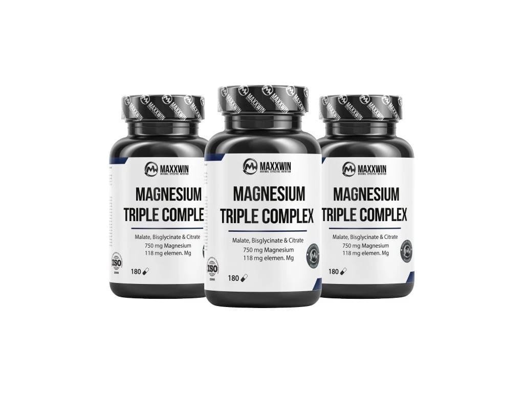 MaxxWin Magnesium Triple Complex 180 kaps.