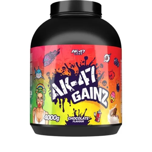 AK-47 Labs Gainz Kokteilis raumeninės masės auginimui (4000 g/17 porcijų)