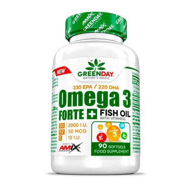 Amix GreenDay Omega 3 Forte+ 90kaps.