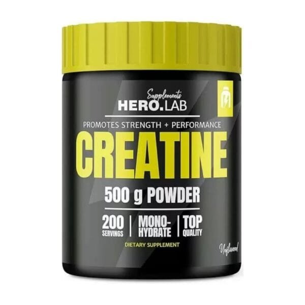 Hiro.Lab 100% Pure Creatine – 500g/100 porcijų