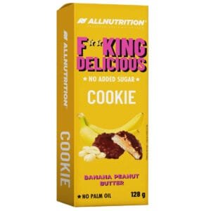 ALLNUTRITION FitKing Delicious Donut Cookie Baltyminiai sausainiai (128g)