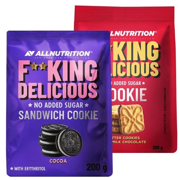 „All Nutrition Fitting Delicious“ sausainiai be pridėtinio cukraus (200g)