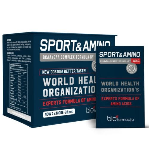 Biofarmacija SPORT & AMINO 28vnt