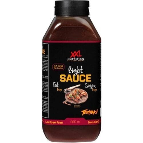 XXL Nutrition Light Sauce skanūs padažai be riebalų, be cukraus (960ml)
