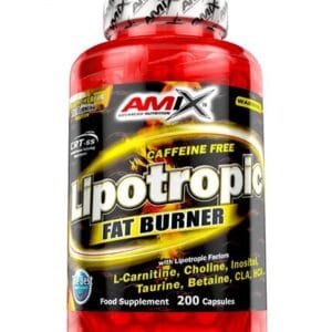 Amix Nutrition Lipotropic Fat Burner 200 kaps./40 porcijų (Be kofeino)