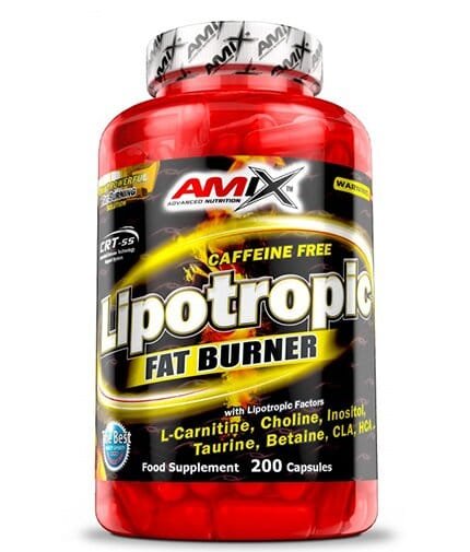 Amix Nutrition Lipotropic Fat Burner 200 kaps./40 porcijų (Be kofeino)