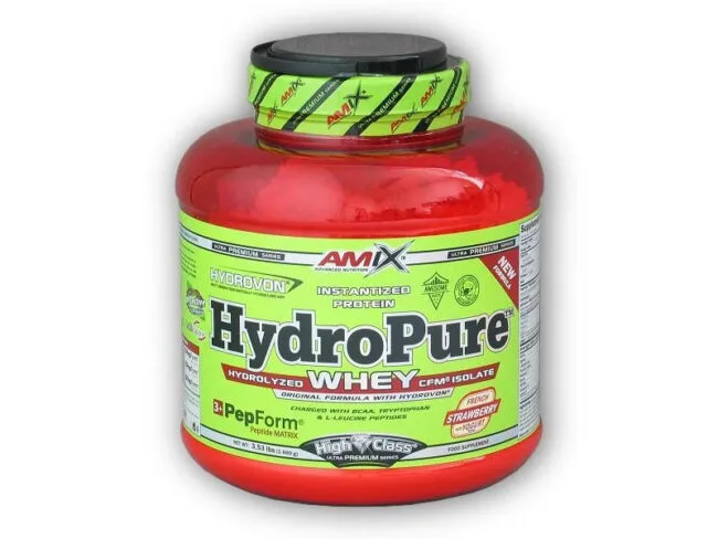 Amix Nutrition HydroPure Hydrolized Whey CFM Hidrolizuoti išrūgų baltymai (1600 g/48 porcijos)