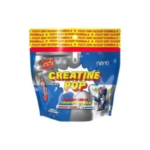 Nano Supps Creatine Pop 200 g./47 porcijos (su kofeinu)